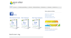 Desktop Screenshot of oeenergi.no